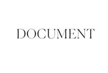 Palmiers du Mal Featured on Document Journal