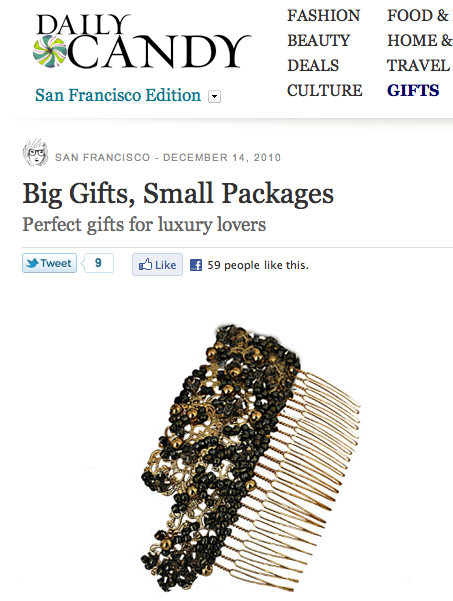 Young&ng Featured in Daily Candy's Holiday Gift Guide