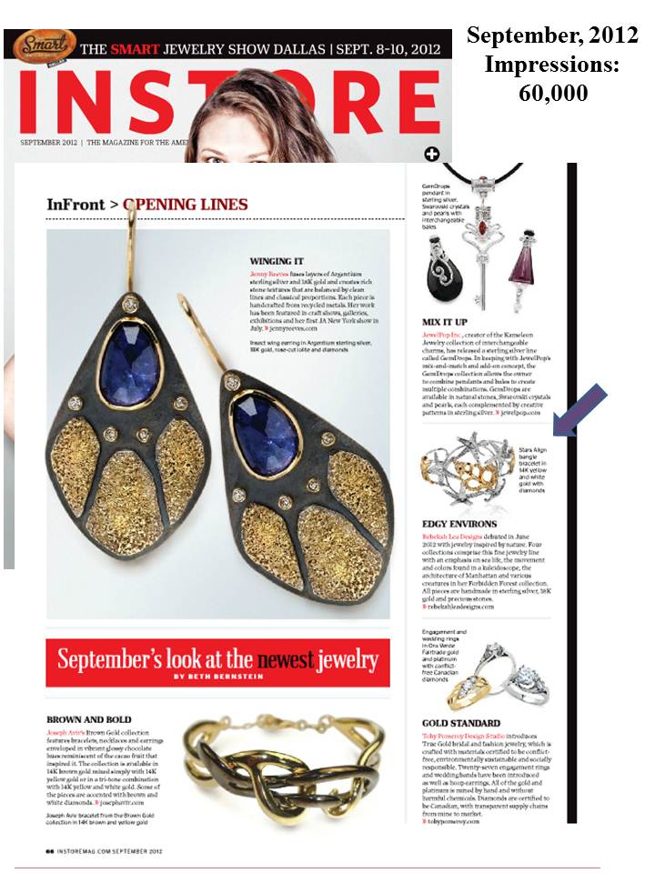 Rebekah Lea Featured in the September Issue of InStore Magazine