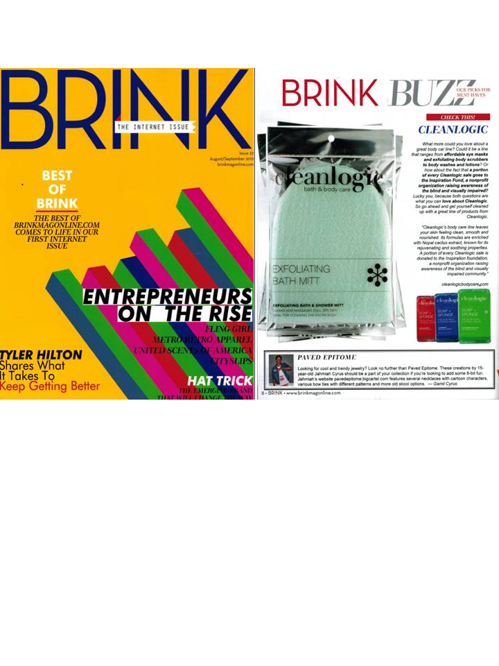 Cleanlogic featured in Brink Magazine's September Issue! 