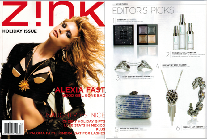 Rebekah Lea in Zink Magazine
