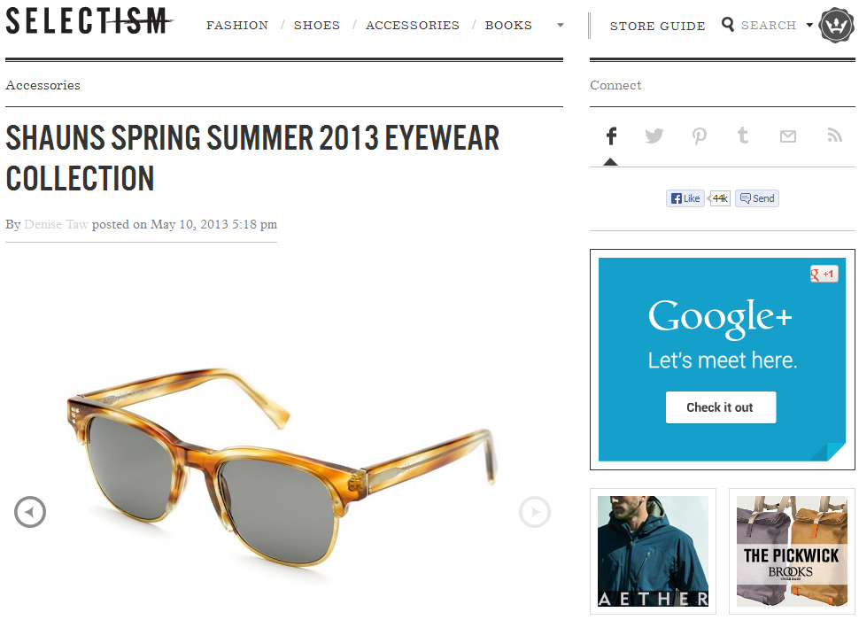 SHAUNS SS 2013 Collection on Selectism.com