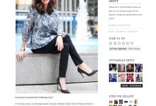 InStyle Fashion Features Editor wears SHAUNS in the Concious Consumerism Challenge