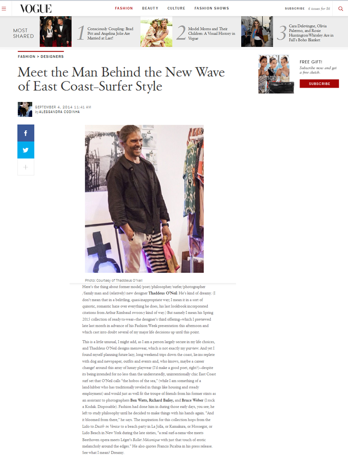 NYC Fashion PR Firm secures client coverage on Vogue.com | LER Public ...