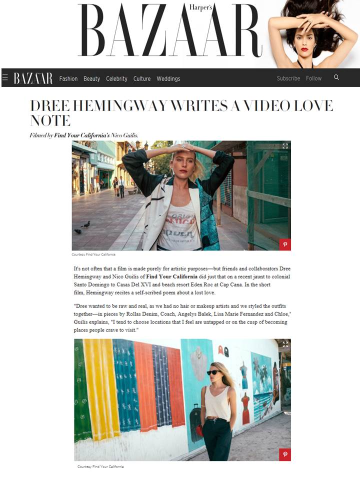 NYC PR firm secures fashion client coverage on Harper'sBazaar.com | LER ...