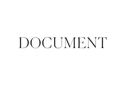 Palmiers du Mal Featured on Document Journal